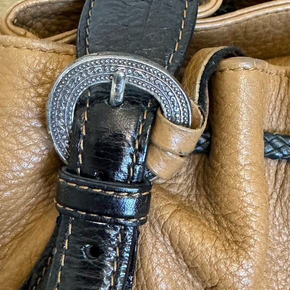 ~ BRIGHTON ~ leather Diana shoulder bag STUNNING FALL - Picture 6 of 9